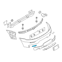 OEM BMW Z4 Rear Reflector, Rear Left Diagram - 63-14-7-843-527