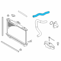 OEM 2015 Toyota Avalon Upper Hose Diagram - 16571-0V080