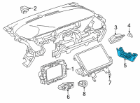 OEM Chevrolet Bolt EUV Heater Control Diagram - 42768992