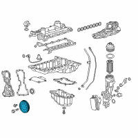 OEM GMC Savana 3500 Vibration Damper Diagram - 12625430