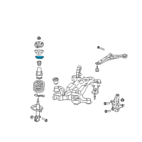 OEM 2016 Chrysler Town & Country ISOLATOR-Spring Diagram - 4721581AA