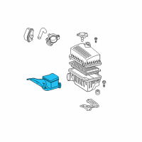 OEM 2009 Toyota Camry Air Inlet Assembly Diagram - 17750-0H060