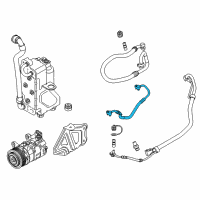 OEM 2020 BMW X3 PRESSURE HOSE ASSY COMPRESSO Diagram - 64-53-9-868-422