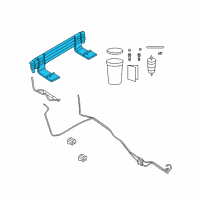 OEM Ford F-150 Transmission Cooler Diagram - 6L3Z-7A095-B