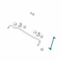 OEM 2013 Hyundai Genesis Coupe Link-Stabilizer Diagram - 54830-2M001