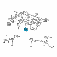 OEM 2016 Cadillac CT6 Bushings Diagram - 22926963