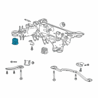 OEM 2016 Cadillac CT6 Bushings Diagram - 23410934