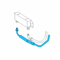 OEM GMC Savana 1500 Inlet Hose Diagram - 15096851