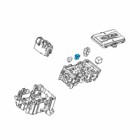 OEM 2021 Cadillac XT4 Fuse Diagram - 84116259