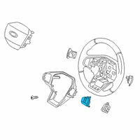 OEM 2022 Ford Explorer Cruise Switch Diagram - LB5Z-9C888-G