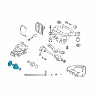OEM BMW Repair Kit Bellows, Interior Diagram - 33-21-1-229-593