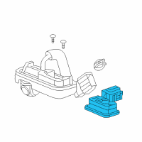 OEM Acura Switch Assembly, Trunk Opener (Sub) Diagram - 74811-TA1-003