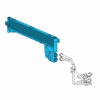 OEM 2017 Jeep Cherokee Oil Transmission Diagram - 68399021AB