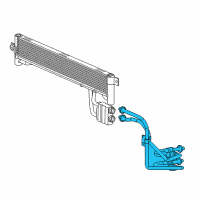 OEM 2016 Jeep Cherokee HOSE/TUBE-Oil Cooler Pressure And Ret Diagram - 68102149AE