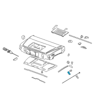 OEM 2006 Hummer H2 Latch, Hood Primary Diagram - 15798164