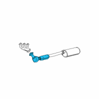 OEM 1998 Ford F-150 Converter Diagram - F65Z-5E212-AD