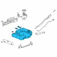 OEM 2018 Chevrolet Traverse Fuel Tank Diagram - 84263308