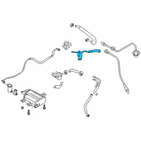 OEM 2019 Hyundai Santa Fe Pipe & Hose Assembly-Vacuum Diagram - 28932-2GGA0