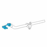 OEM 2003 Dodge Viper Link-STABILIZER Bar Diagram - 68231479AA