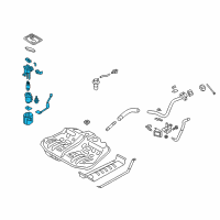 OEM 2018 Kia Cadenza Fuel Pump & Sender Module Diagram - 31110F6010