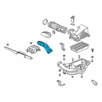 OEM 2020 Honda Clarity Tube, Air Inlet Diagram - 17251-5WJ-A01