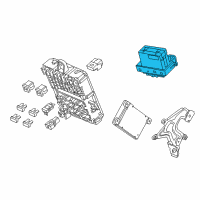 OEM 2011 Honda CR-Z EPS UNIT Diagram - 39980-SZT-305