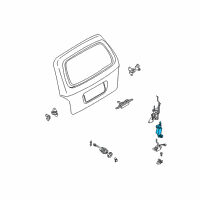 OEM Kia Lock Controller Diagram - 0K70C62350