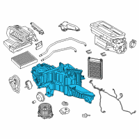 OEM 2021 Ford Expedition AC & Heater Assembly Diagram - HL3Z-19850-FF