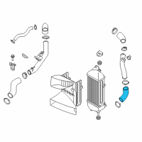 OEM 2015 Hyundai Santa Fe Hose-INTERCOOLER Outlet (A) Diagram - 28286-2G300