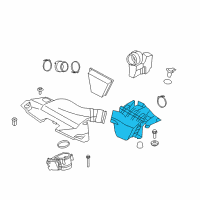 OEM BMW Z4 Intake Silencer Diagram - 13-71-7-582-913