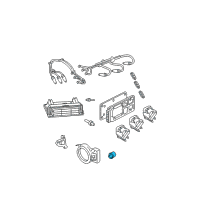 OEM Pontiac Trans Sport Camshaft Sensor Diagram - 10456148