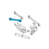 OEM 2010 BMW M3 Left Guide Arm Diagram - 33-32-2-283-547