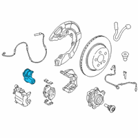 OEM 2018 BMW 740i Repair Kit, Actuator Emf Diagram - 34-21-6-870-567