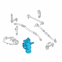 OEM 2000 Chevrolet Astro Gear Kit, Steering (Remanufacture) Diagram - 19330486