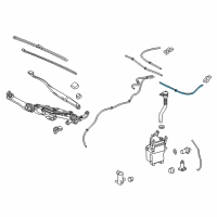 OEM 2016 Lexus RX350 Tube, Rubber Diagram - 90068-33082