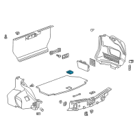 OEM Cadillac Handle Diagram - 84082116