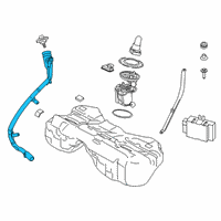 OEM 2018 BMW 640i xDrive Gran Turismo PLASTIC FILLER PIPE Diagram - 16-11-7-353-493