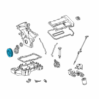 OEM Lincoln Pulley Diagram - XW4Z-6312-BA