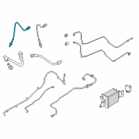 OEM 2018 Ford F-150 Upper Oxygen Sensor Diagram - JL3Z-9F472-A