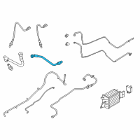 OEM Ford F-150 Crankcase Tube Diagram - JL3Z-6758-B