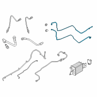 OEM Ford F-150 Hose Assembly Diagram - JL3Z-9J279-H