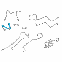 OEM 2018 Ford F-150 PCV Hose Diagram - JL3Z-6A664-B