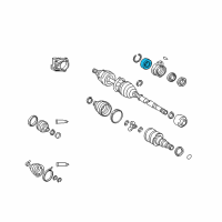 OEM 2000 Toyota RAV4 Case Bearing Diagram - 90363-36004