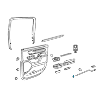 OEM 2019 Ram 1500 Lamp-Map Pocket Diagram - 68402190AB