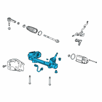 OEM Buick Regal Steering Gear Diagram - 22943370