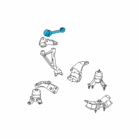 OEM 2001 Toyota Solara Center Mount Diagram - 12363-74130