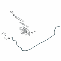 OEM Hyundai Hose-Rear Washer Diagram - 98952-J3000