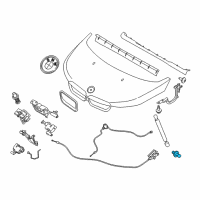 OEM 2019 BMW i3s Ball Pin Diagram - 41-62-8-186-348