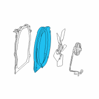 OEM Ram SHROUD-Fan Diagram - 52014731AB