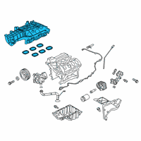 OEM 2020 Ford Expedition Intake Manifold Diagram - HL3Z-9424-B